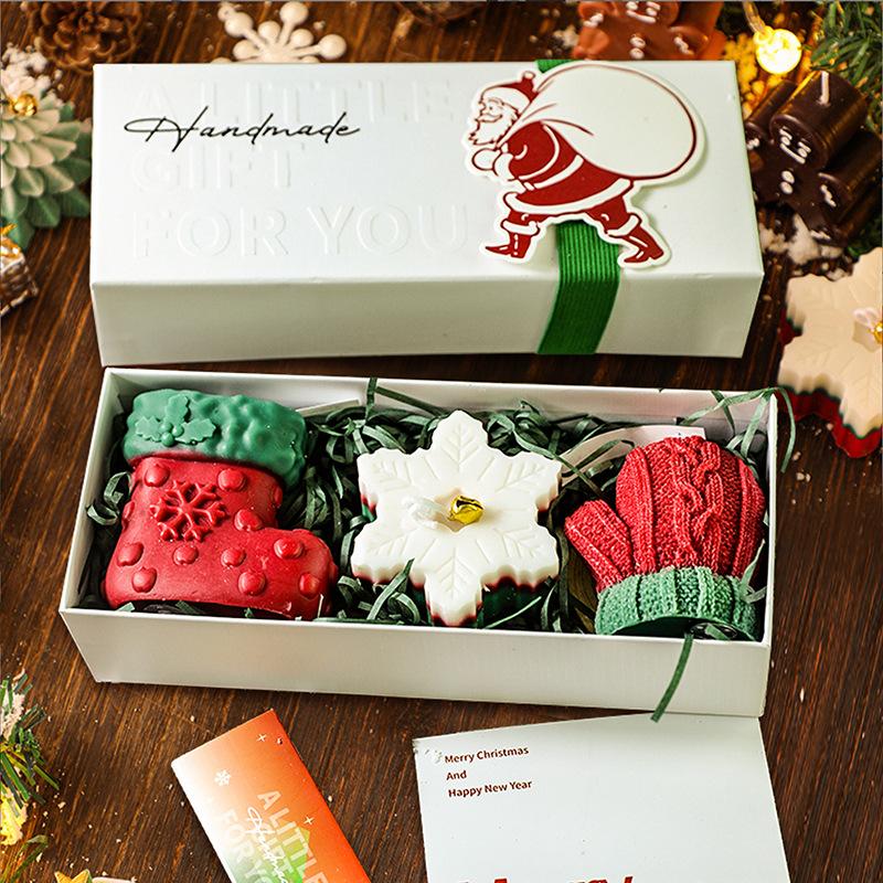 🕯️Cute Festive Scented Candles | Handmade Christmas Gift Set - Aromatherapy & Perfect Holiday Decor(Buy 2 Get 10% OFF)